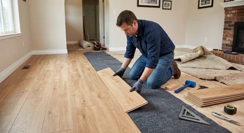 Laminate Floor Remodeling in Saint Cloud, FL