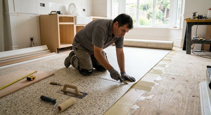 Linoleum Floor Installation in Saint Cloud, FL