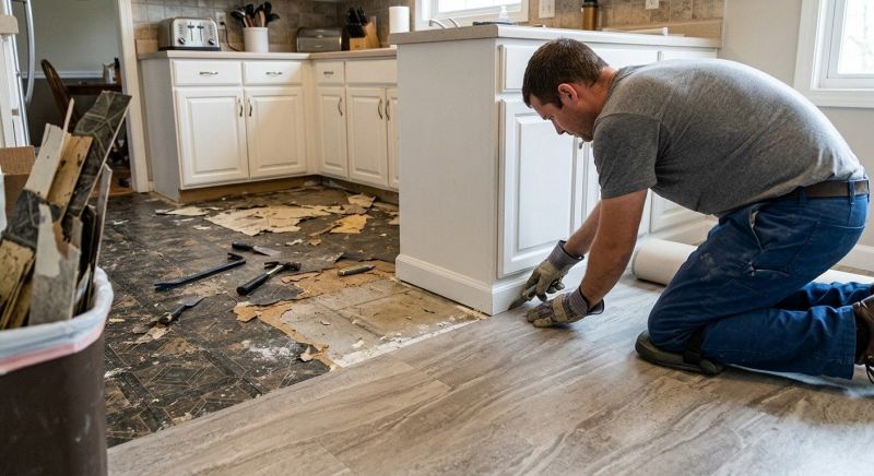 Linoleum Flooring Replacement in Saint Cloud, FL