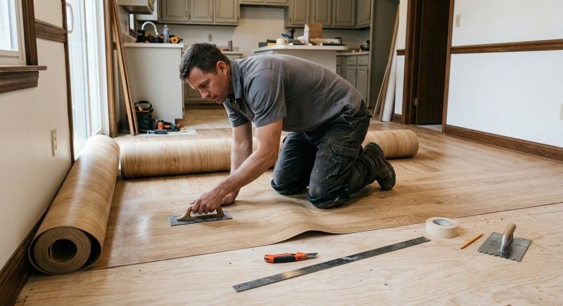 Sheet Flooring Installation in Windermere, FL