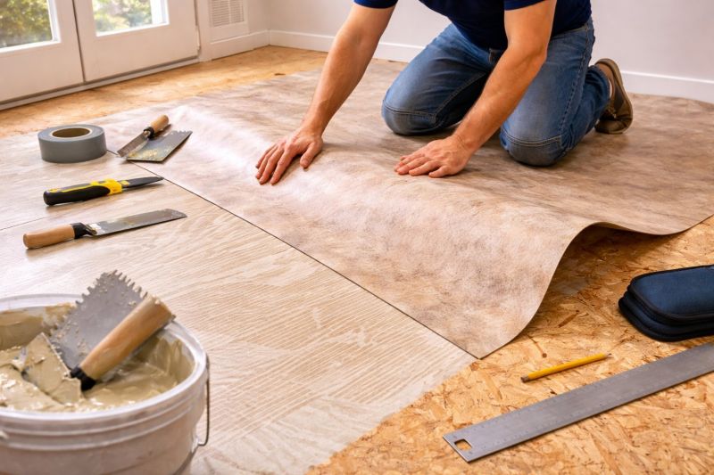 Sheet Vinyl Installation in Saint Cloud, FL