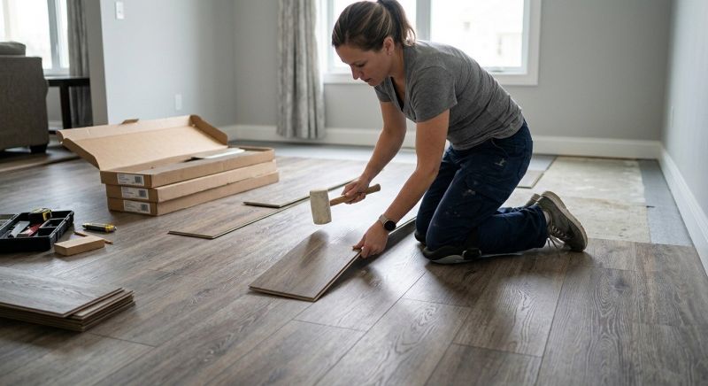 Vinyl Plank Floor Installation in Saint Cloud, FL