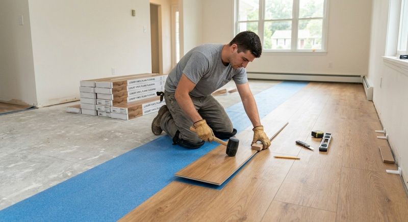 Vinyl Plank Floor Installation in Saint Cloud, FL